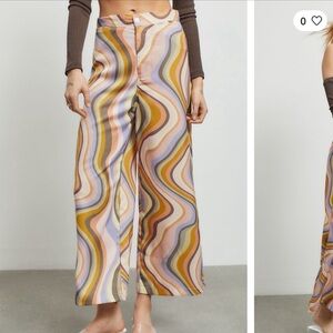 uo printed high waisted pant